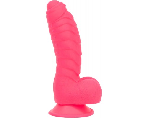 Фаллоимитатор ADDICTION - Tom 7" Dildo With Balls - Pink