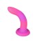 Светящийся в темноте фаллоимитатор ADDICTION - Rave - 8" Glow in the Dark Dildo - Pink Purple