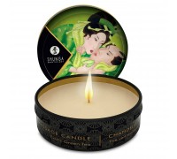 Массажная свеча Shunga Mini Massage Candle - Exotic Green Tea (30 мл) с афродизиаками