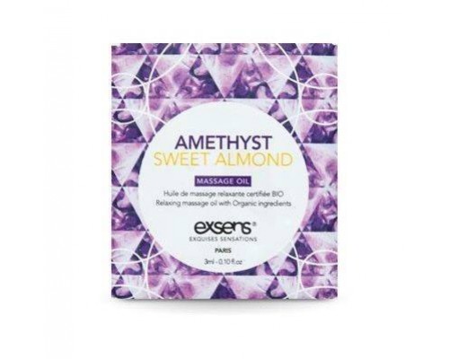 Пробник массажного масла EXSENS Amethyst Sweet Almond 3мл