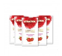 Пробник лубриканта с феромонами MAI ATTRACTION LUBS STRAWBERRY (10 мл)