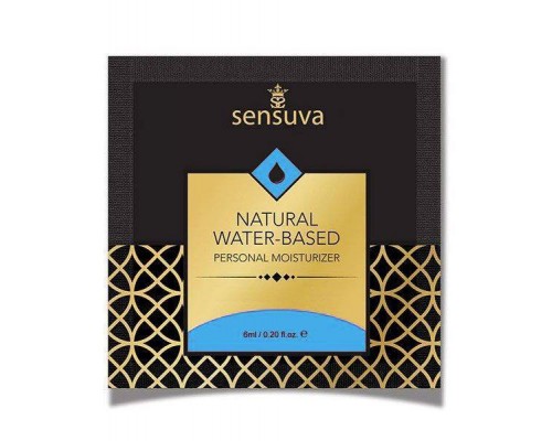 Пробник Sensuva - Natural Water-Based (6 мл)