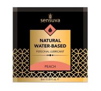 Пробник Sensuva - Natural Water-Based Peach (6 мл)