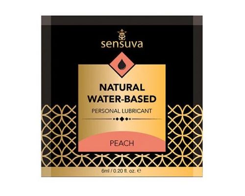 Пробник Sensuva - Natural Water-Based Peach (6 мл)