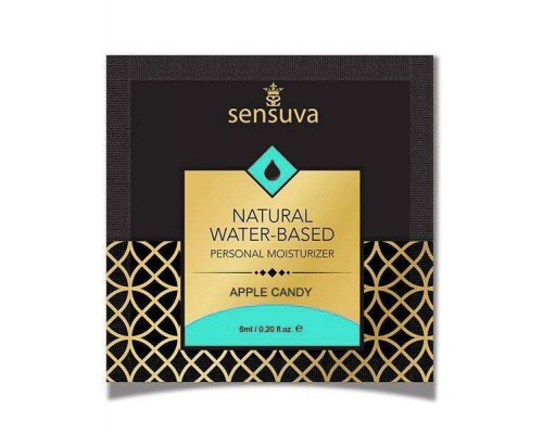 Пробник Sensuva - Natural Water-Based Apple Candy (6 мл)