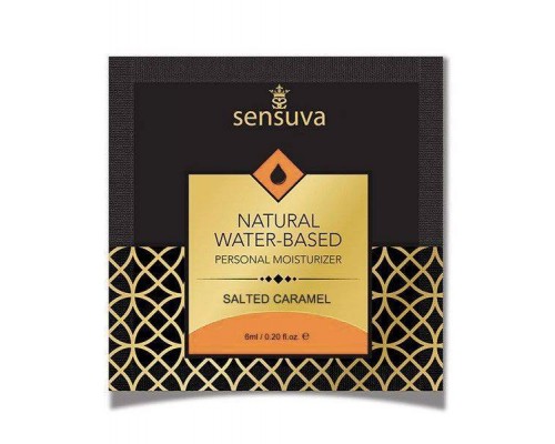 Пробник Sensuva - Natural Water-Based Salted Caramel (6 мл)