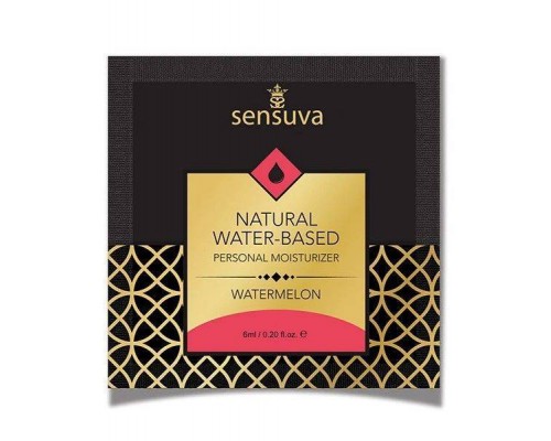 Пробник Sensuva - Natural Water-Based Watermelon (6 мл)