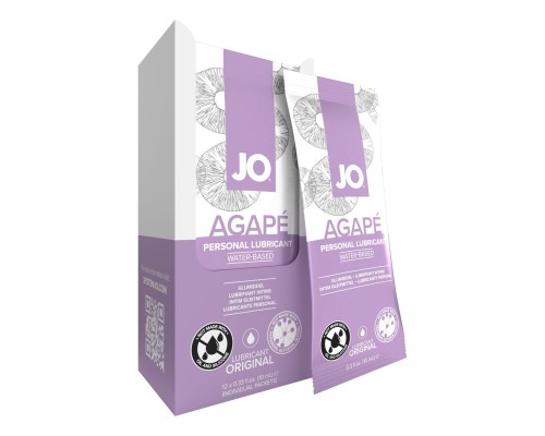 Набор лубрикантов Foil Display Box – JO Agape Lubricant – 12 x 10ml