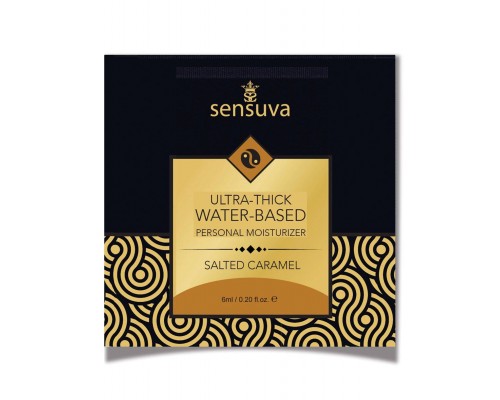 Пробник Sensuva - Ultra–Thick Water-Based Salted Caramel (6 мл)