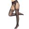 Leg Avenue Fishnet tights with backseam Black O/S