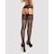 Obsessive Garter stockings S500 black S/M/L