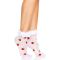 Leg Avenue Strawberry ruffle top anklets