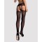 Obsessive Garter stockings S206 black S/M/L