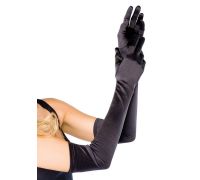 Длинные перчатки Leg Avenue Extra Long Satin Gloves black