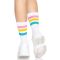 Leg Avenue Pride crew socks Pansexual