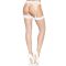 Leg Avenue Fence Net Thigh Highs OS White