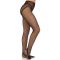 Чулки Leg Avenue Crotchless Net Tights with Heart Backseam Black One Size