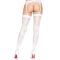 Leg Avenue butterfly backseam thigh highs White O/S