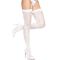 Leg Avenue butterfly backseam thigh highs White O/S