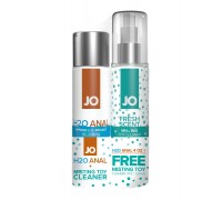 Комплект System JO GWP - H2O Anal Original Lubricant 120 мл + Misting Toy Cleaner 120 мл