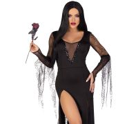 Эротический костюм Мортиши Аддамс Leg Avenue Sexy Spooky Morticia L