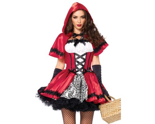 Костюм красной шапочки Leg Avenue Gothic Red Riding Hood L