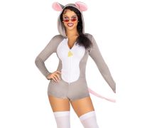 Эротический костюм мышки Leg Avenue Comfy Mouse XS