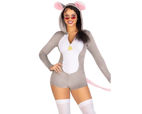 Эротический костюм мышки Leg Avenue Comfy Mouse XS