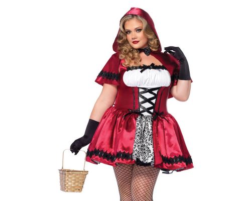 Костюм красной шапочки Leg Avenue Gothic Red Riding Hood 3X-4X