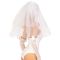 Эротический костюм невесты Leg Avenue Tiered bridal veil O/S