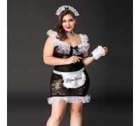 Эротический костюм горничной JSY P71107 Plus Size