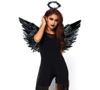 Leg Avenue Angel Accessory Kit Black