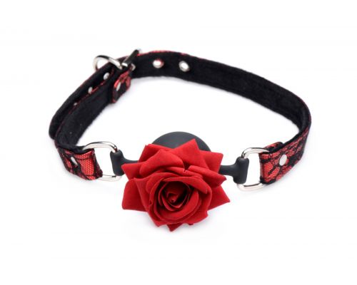 Кляп Master Series Eye-Catching Ball Gag With Rose