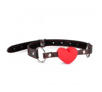 Силиконовый кляп в виде сердца Whipped - Heart Ball Gag