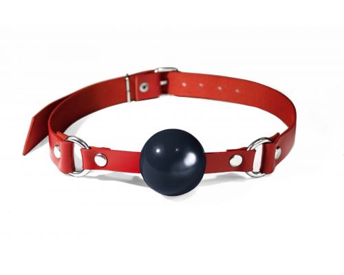 Кляп силиконовый Feral Feelings Silicon Ball Gag Red/Black