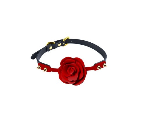 Роскошный кляп в виде розы Zalo - Rose Ball Gag, двойное использование