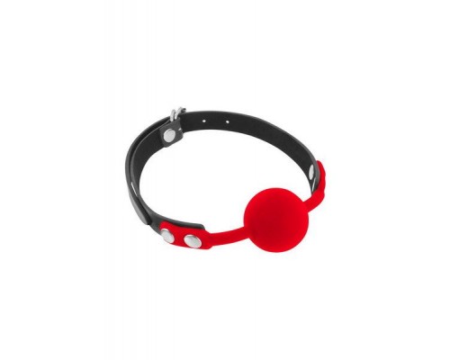 Классический кляп с силиконовым шариком Fetish Tentation Silicone Gag Ball