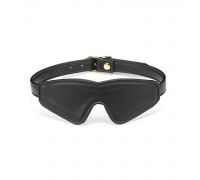 Маска на глаза Liebe Seele Black Organosilicon Blindfold