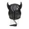 Маска Master Series Dungeon Demon Bondage Mask with Horns - Black