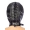 Капюшон для БДСМ со съемной маской Fetish Tentation BDSM hood in leatherette with removable mask