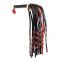 Флоггер LOCKINK SEVANDA Red & Black Braided Tail Flogger