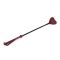 Шлепалка Liebe Seele Wine Red Riding Crop with Heart-Shape Tip