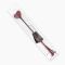 Шлепалка Liebe Seele Wine Red Riding Crop with Heart-Shape Tip