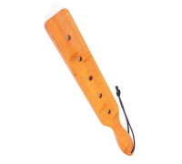 Паддл Fetish Tentation Paddle 5 Holes Bamboo, упакован в ПЭ пакет