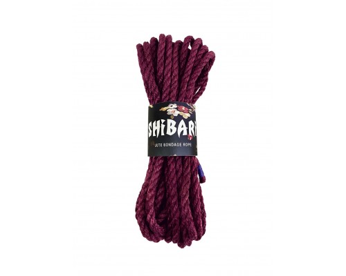 Джутовая веревка для Шибари Feral Feelings Shibari Rope, 8 м фиолетовая