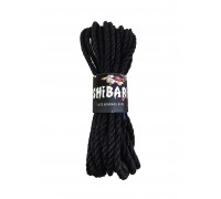 Джутовая веревка для Шибари Feral Feelings Shibari Rope, 8 м черная