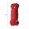 Веревка для BDSM BTB Bondage Rope Red, длина 10 м, диаметр 65 мм, полиэстер