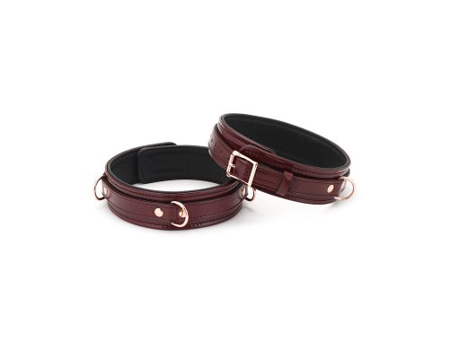 Наручники Liebe Seele Wine Red Thigh Cuffs L Size