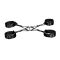 Набор для связывания LOCKINK Hogtie Set - Black