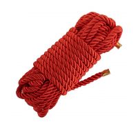 Веревка для шибари LOCKINK SEVANDA Shibari Pratice Rope Red, 8 метров